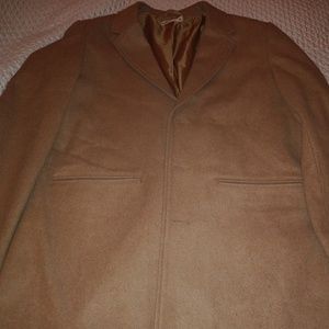 Another Influence Mens Camel Topcoat XL